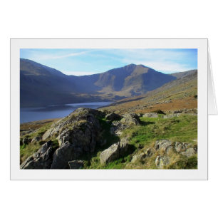 Llyn Ogwen en Y Garn uit Afon Lloer