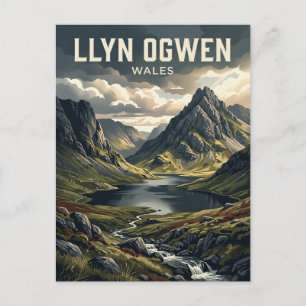 Llyn Ogwen Wales Briefkaart