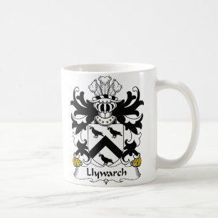 Llywarch Family Crest Koffiemok