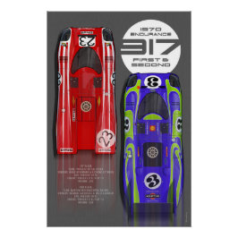 LM 1970 2 x 917 Perfect Poster