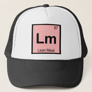 Lm - Scheikunde Periodiek Systeem Symbool voor Mag Trucker Pet