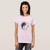 LMA-dames roze T-shirt (Voorkant volledig)