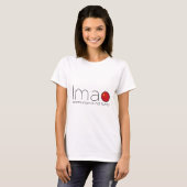 LMAO: Communisme is niet grappig T-shirt (Voorkant volledig)