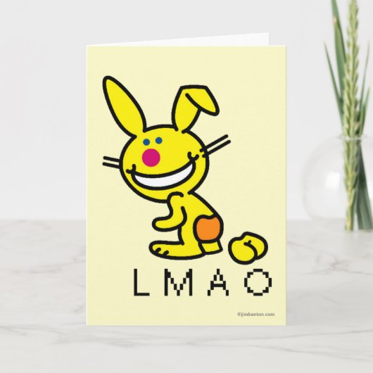 LMAO FEESTDAGEN KAART (Voorkant)