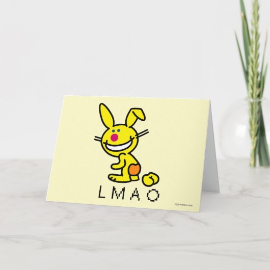 LMAO FEESTDAGEN KAART (Voorkant)