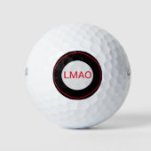 LMAO Humorous Golf Ball Golfballen (Voorkant)