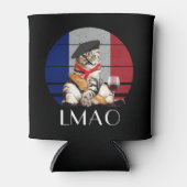 LMAO Le Meow Franse kat Blikjeskoeler (Voorkant)