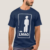 LMAO ROFL LOL-pictogramteken T-shirt (Voorkant)