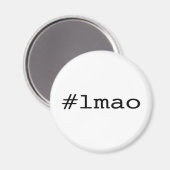 #lmao (Twitter hashtag) Magneet (Voorkant / Achterkant)