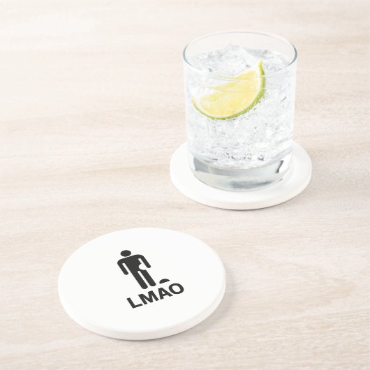 LMAO ZANDSTEEN ONDERZETTER (Zijkant)