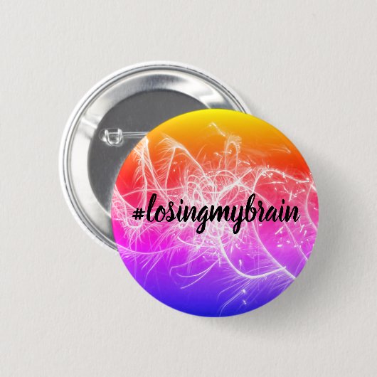 LMB Sparkle-Button Ronde Button 5,7 Cm (Voorkant /achterkant)