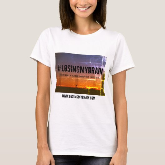 LMB T-shirt zwart-wit (Voorkant)