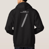 LMBC-hoed met "Laten we op de rug rijden" Hoodie (Achterkant)