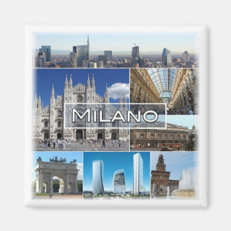 LMD004 MILAN, Milano, kathedraal kerk, Fridge Magneet