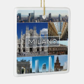 LMD004 MILAN, Milano, kathedraal kerk, Keramisch Ornament (Rechts)