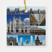 LMD004 MILAN, Milano, kathedraal kerk, Keramisch Ornament (Voorkant)