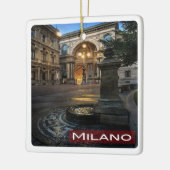 LMD005 MILAN Galleria Vittorio Emanuele Keramisch Ornament (Links)