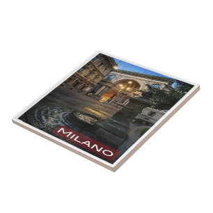 LMD005 MILAN Galleria Vittorio Emanuele Tegeltje