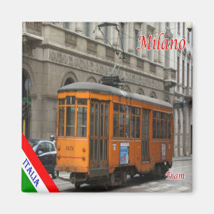 LMD007 MILAN - TRAM line 1 - Italië - Fridge Magneet