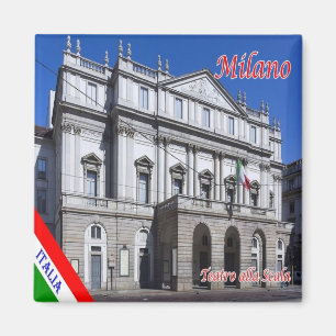 LMD009 MILAAN, Theater alla Scala, Italië, Koelkas Magneet