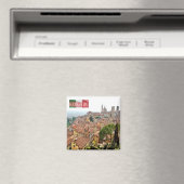 LMD105 BERGAMO hoog, Lombardije, Italië, Koelkast Magneet (Insitu (Vaatwasser))