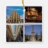 LMD117 MILAN mosaic, Lombardije, Italië; Keramisch Ornament (Voorkant)