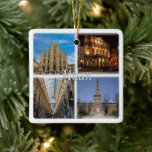 LMD117 MILAN mozaïek, Lombardije, Italië, Keramisch Ornament<br><div class="desc">Hier vindt u de souvenir van uw vakantie. Deze categorie bevat Keramische Versiering van vele locaties in Europa. (LMD117 MILAN mozaïek, Lombardije, Italië, Keramische Versiering). Verras vrienden en familie met unieke souvenirs van uw geweldige reis. Probeer ons uit. #LeoPepeDesign - milaan vittorio emanuele galerij, frattanza kasteel theater la scala, piazza...</div>