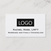 LMFT met vergunning voor huwelijk en familierapist Visitekaartje (Voorkant)