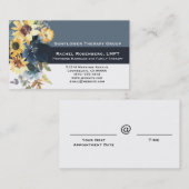 LMFT met vergunning voor huwelijk en familierapist Visitekaartje (Voorkant / Achterkant)