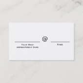 LMFT toegelaten huwelijk en familierapist Visitekaartje (Achterkant)