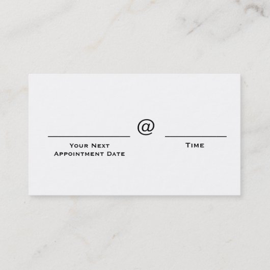 LMFT toegelaten huwelijk en familierapist Visitekaartje (Achterkant)