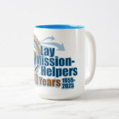 LMH 70e Jubileum koffie Mok (Voorkant rechts)