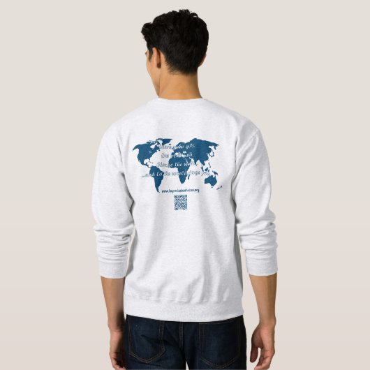 LMH 70e Jubileum Sweatshirt Mannen/Unisex (Achterkant volledig)