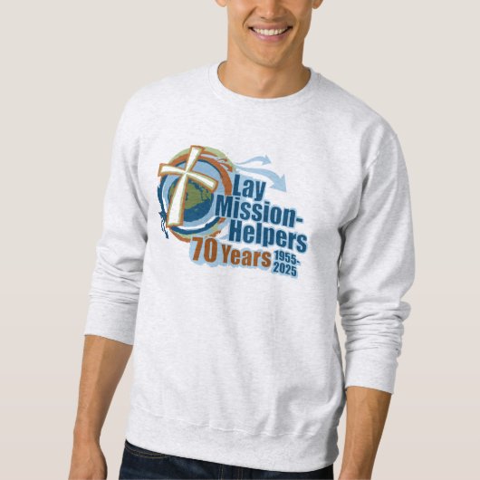 LMH 70e Jubileum Sweatshirt Mannen/Unisex (Voorkant)
