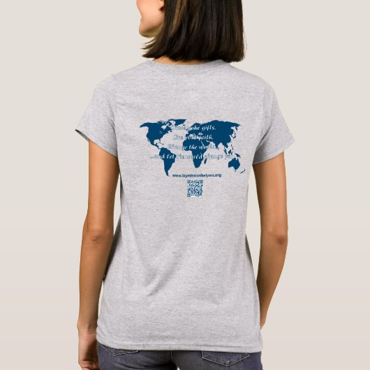 LMH 70e Jubileum T-shirt Vrouwen (Achterkant)