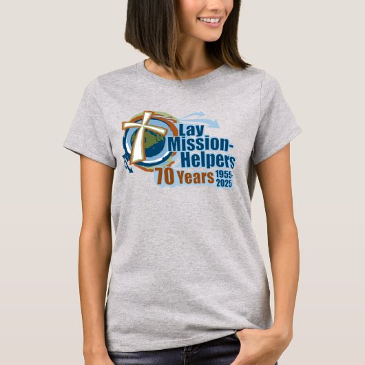 LMH 70e Jubileum T-shirt Vrouwen (Voorkant)