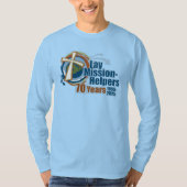 LMH 70e Jubileum Unisex T-shirt met lange mouwen (Voorkant)