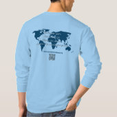 LMH 70e Jubileum Unisex T-shirt met lange mouwen (Achterkant)