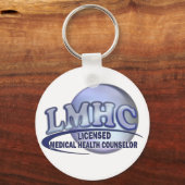 LMHC LICENSED MEDISCHE GEZONDHEIDSRAAD SLEUTELHANGER (Voorkant)