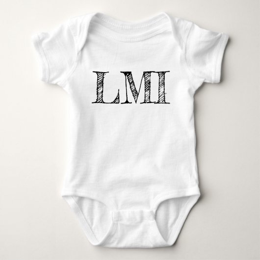LMI Baby Jersey Bodysuit (Voorkant)