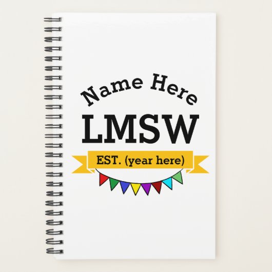LMSW Gift Gelicentieerde Meester Maatschappelijk W Planner (Voorkant)