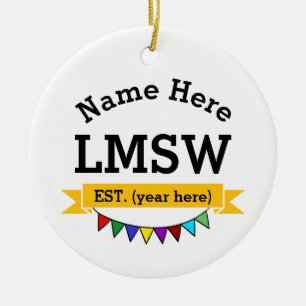 LMSW Ornament Gecertificeerd Meester Sociaal Werke