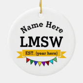 LMSW Ornament Gecertificeerd Meester Sociaal Werke (Achterkant)