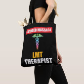 LMT Licence Massage Therapist Caduceus Tote Bag (Dichtbij)