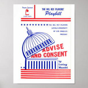 LMU Library Advise and Consent Poster