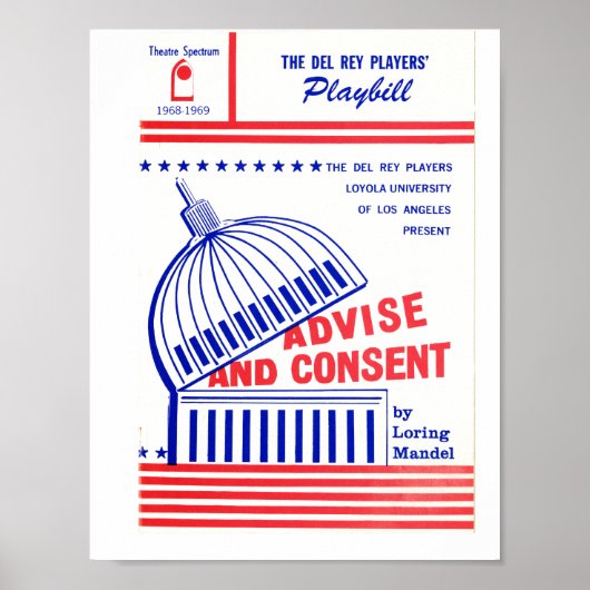 LMU Library Advise and Consent Poster (Voorkant)