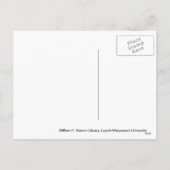 LMU Library Easter Briefkaart (Achterkant)