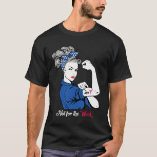 LNA niet voor de Weak Sterke Woman Caduceus-licent T-shirt