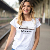 LNER Class A4 2509 Silver Link Steam Locomotive T-shirt