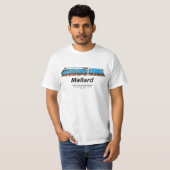 LNER Class A4 4468 Mallard - Fastest Steam Loco T-shirt (Voorkant volledig)
